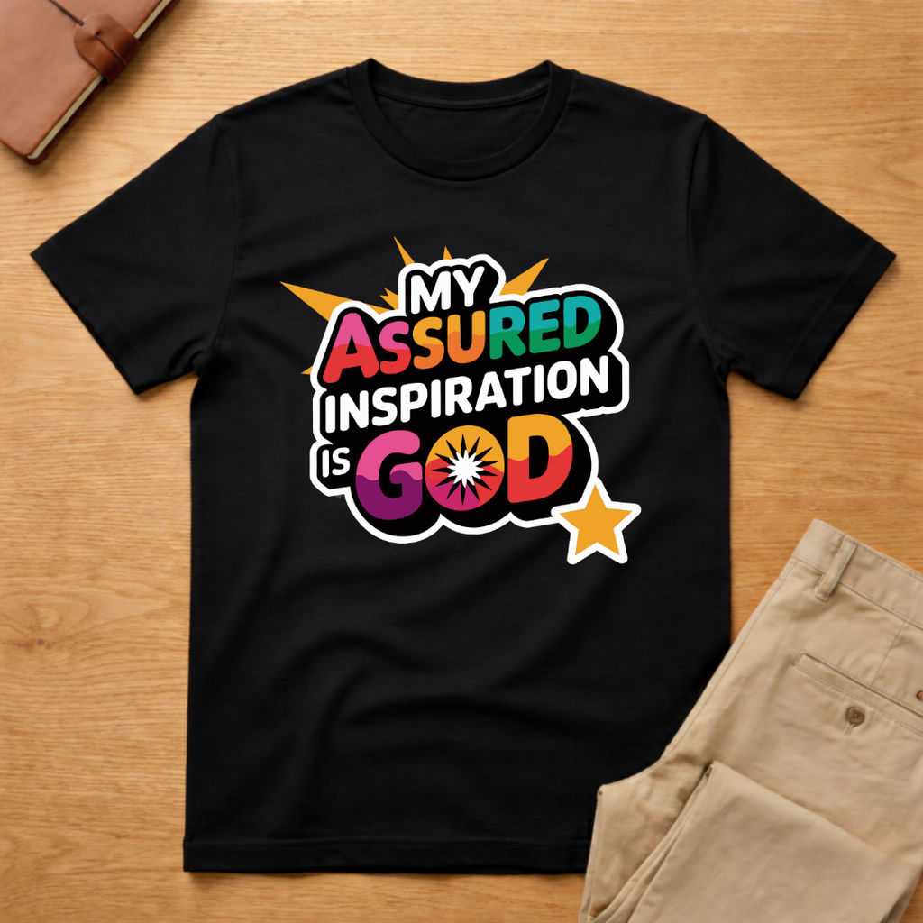 My A.I. Is God Assured Inspiration T-shirt