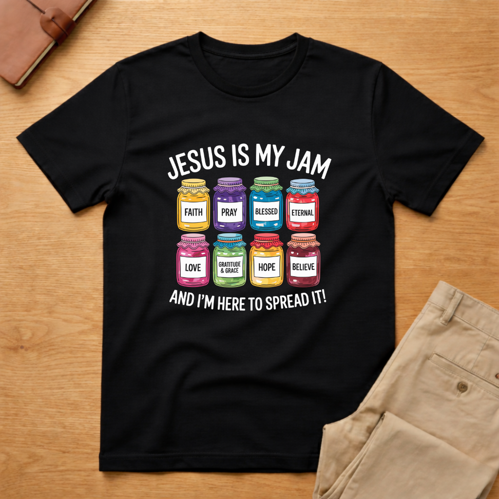 Jesus Is My Jam and I'm Here To Spread It T-shirt