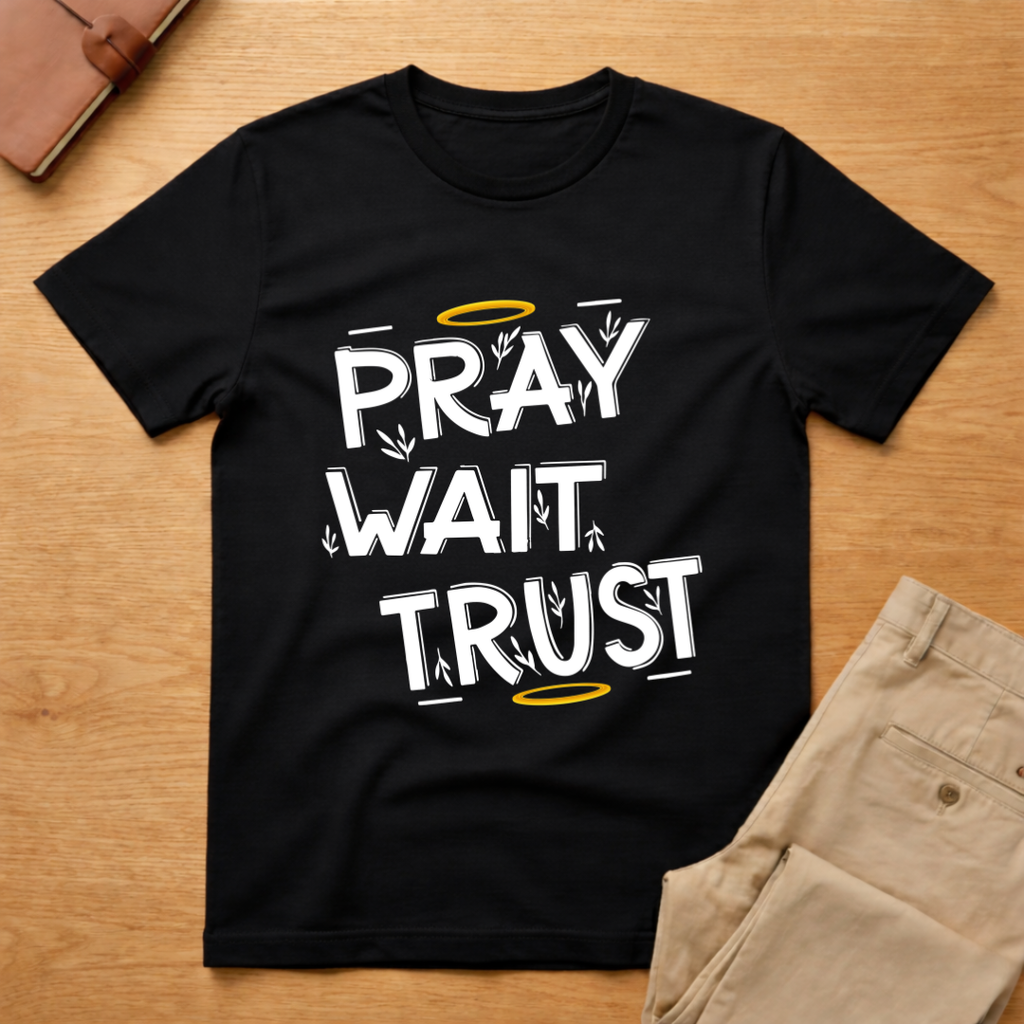 Pray Wait Trust T-Shirt