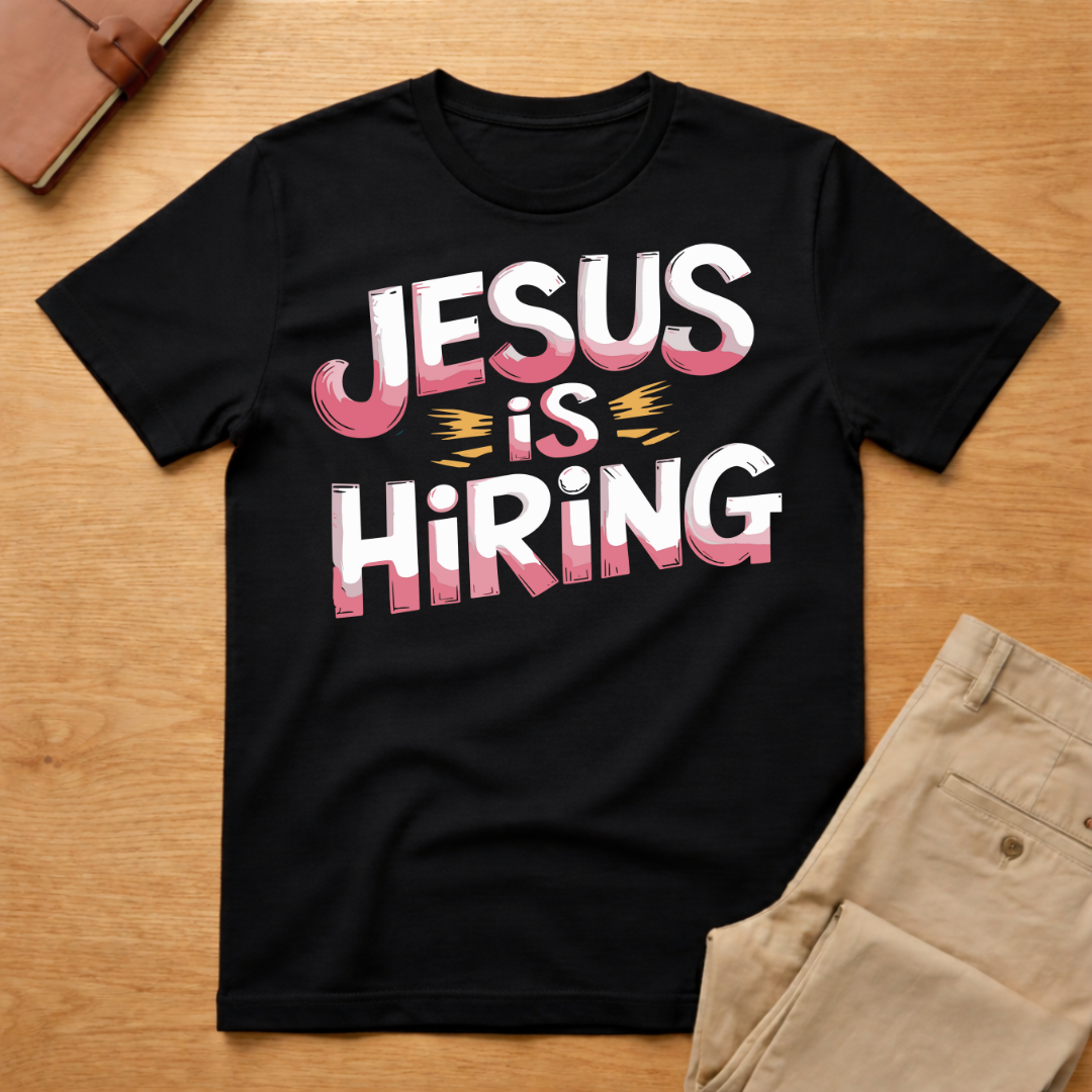 Jesus is Hiring T-Shirt
