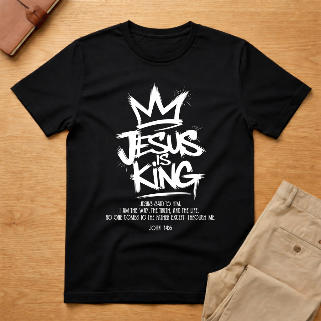 Jesus Is King John 14:6 T-shirt
