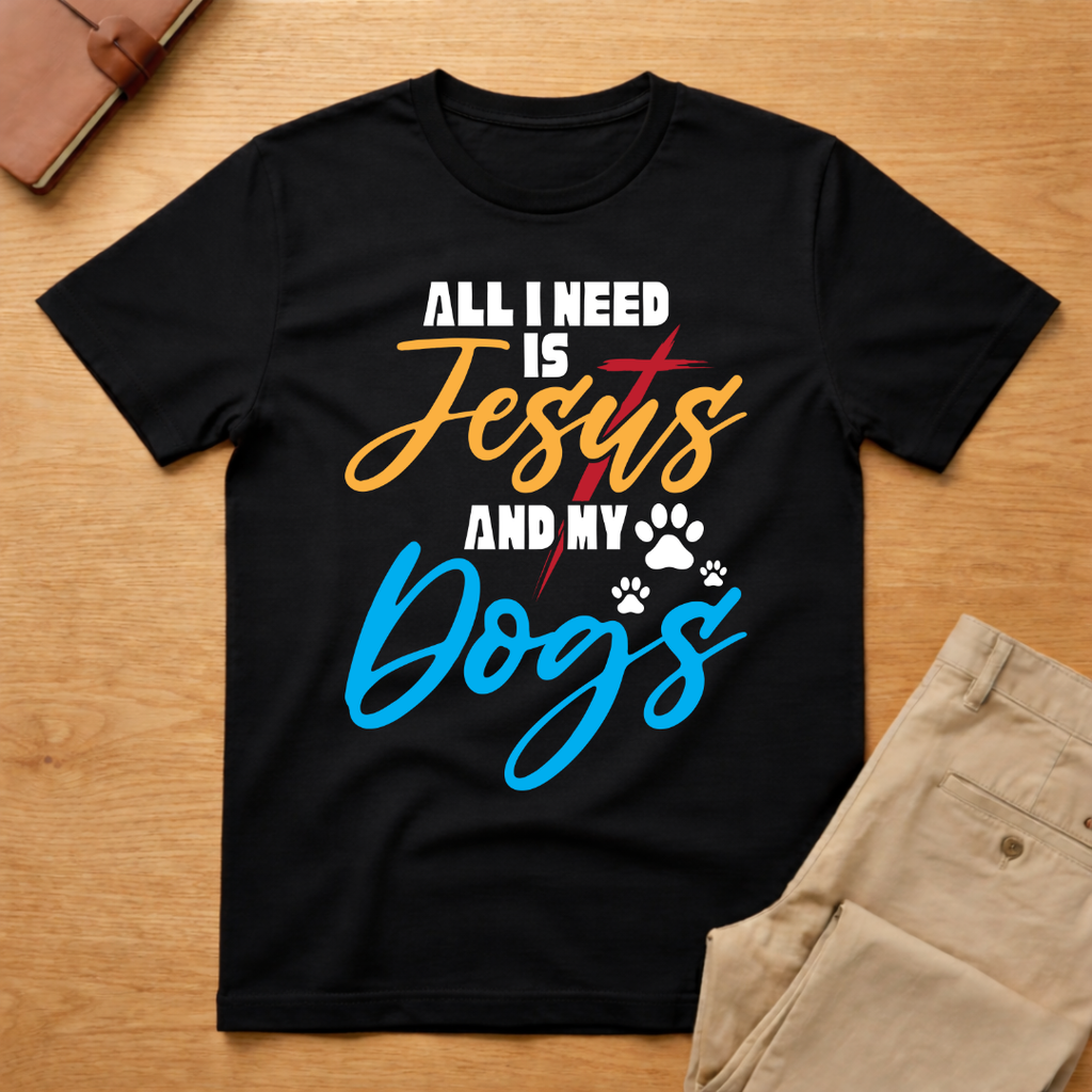 All I Need is Jesus and My Dogs T-Shirt