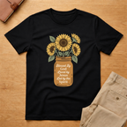 Blessed by God Sunflower T-Shirt