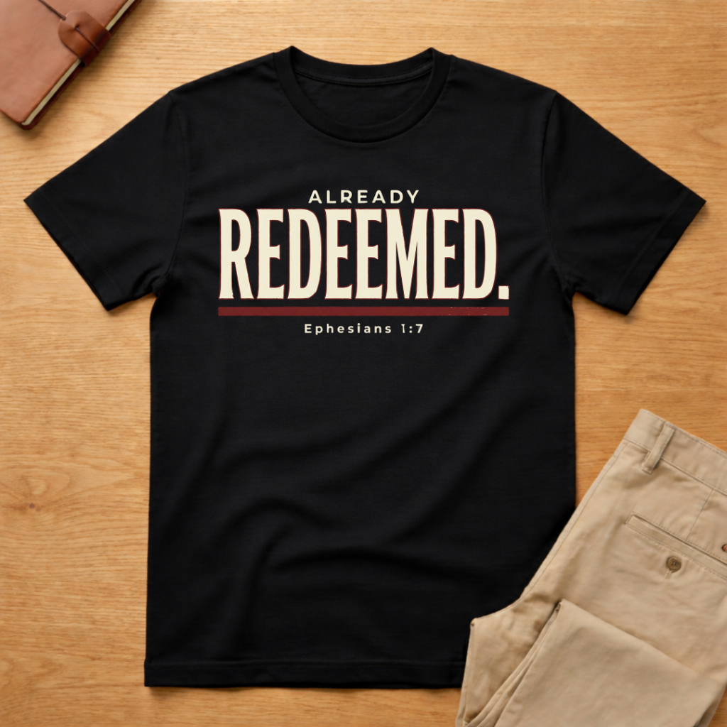 Already Redeemed Ephesians 1:7 T-Shirt