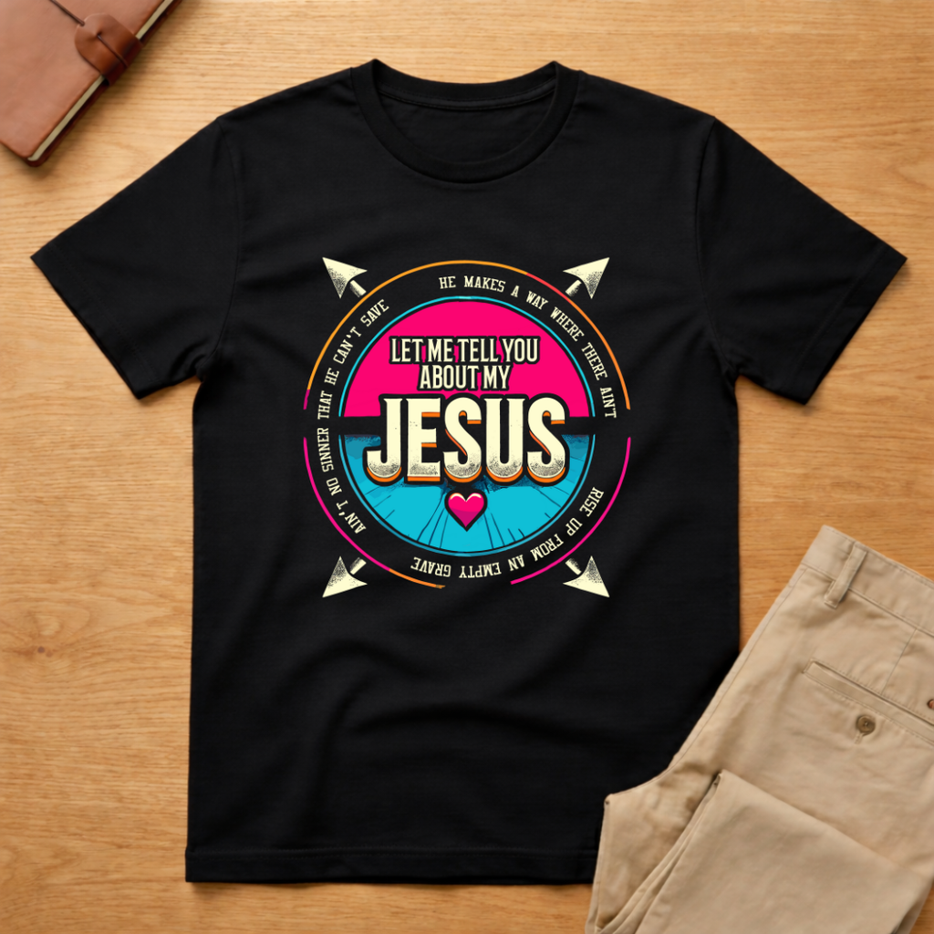 Let Me Tell You Christian About My Jesus T-shirt