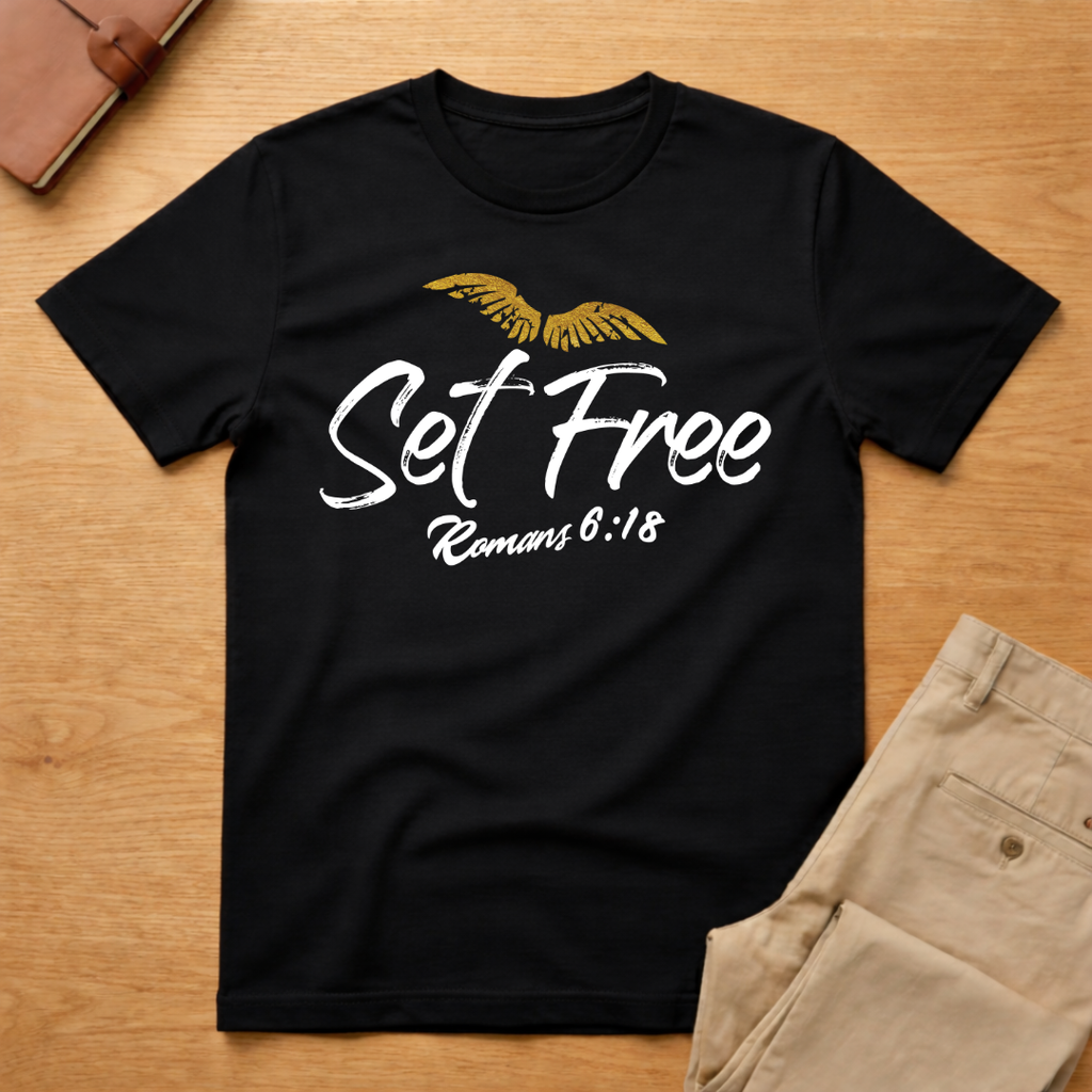Set Free - Romans 6:18 T-Shirt