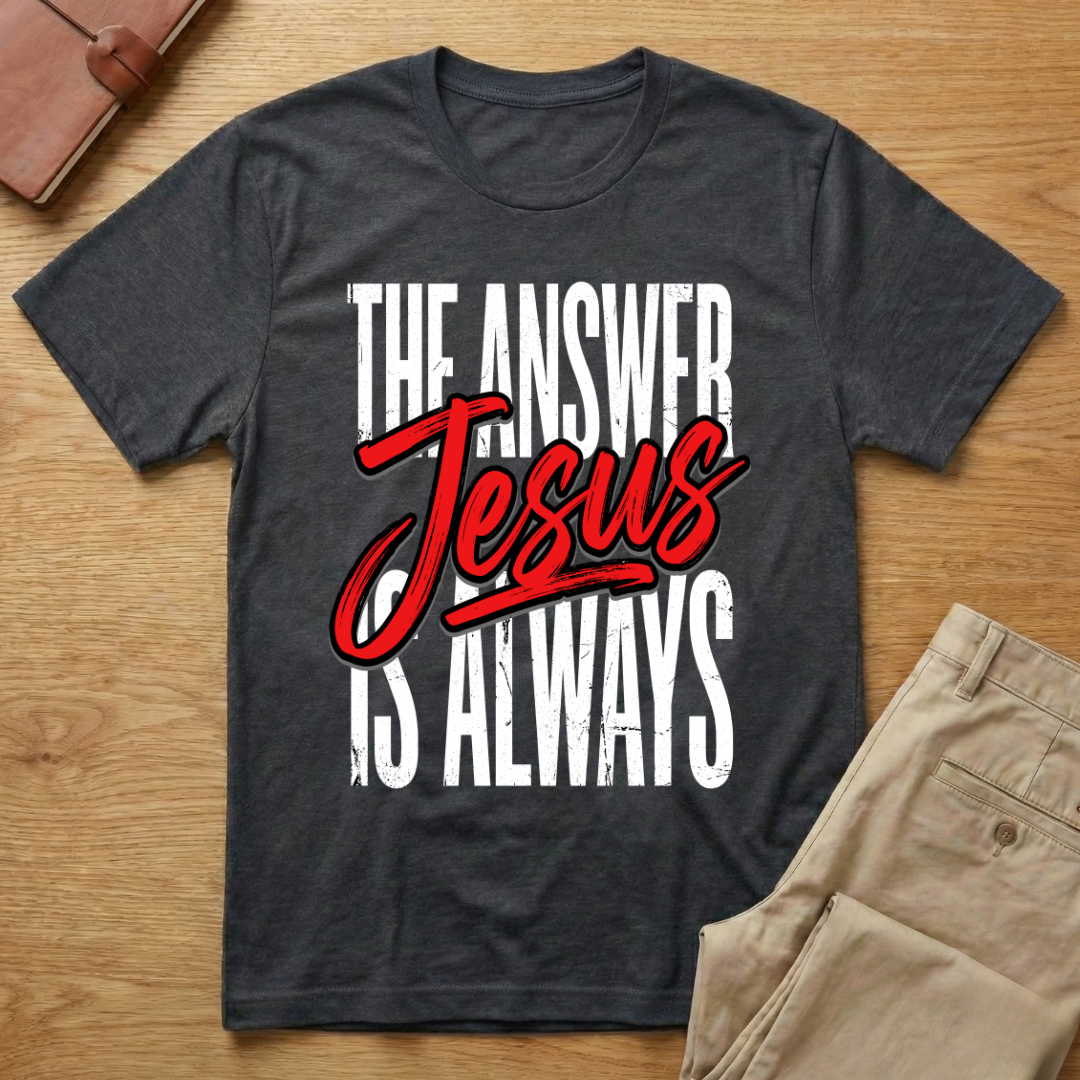 The Answer is Always Jesus T-Shirt