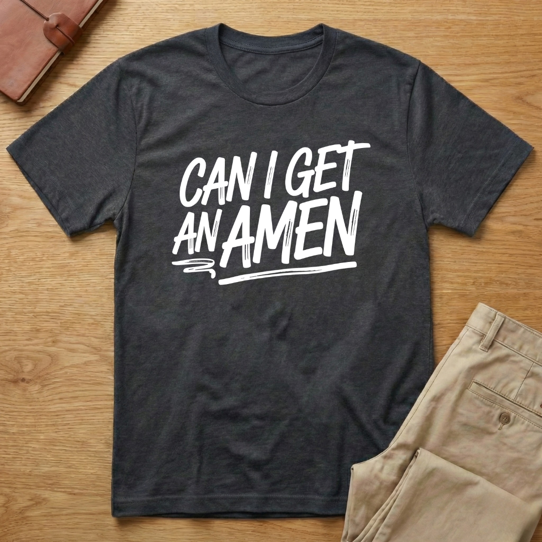 Funny Pastor Quote Sermon Saying Can I Get an Amen T-Shirt