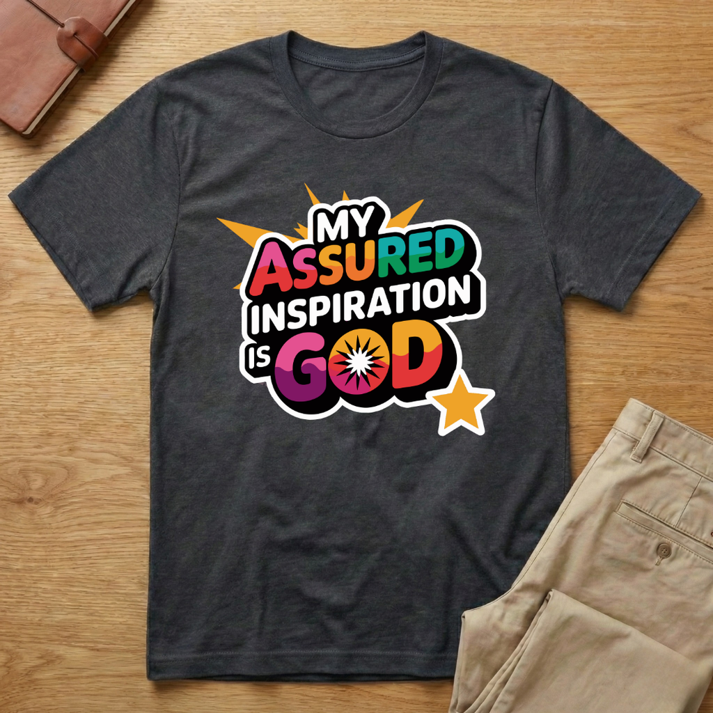 My A.I. Is God Assured Inspiration T-shirt