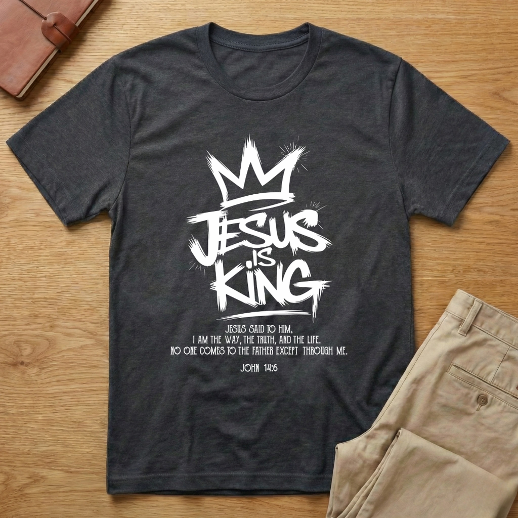 Jesus Is King John 14:6 T-shirt