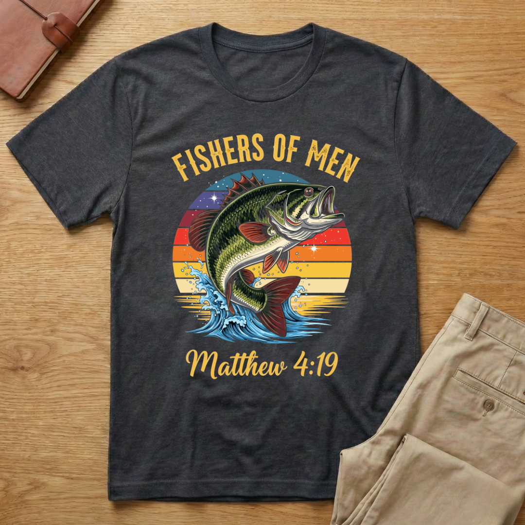 Fishers of Men Matthew 4-19 T-Shirt