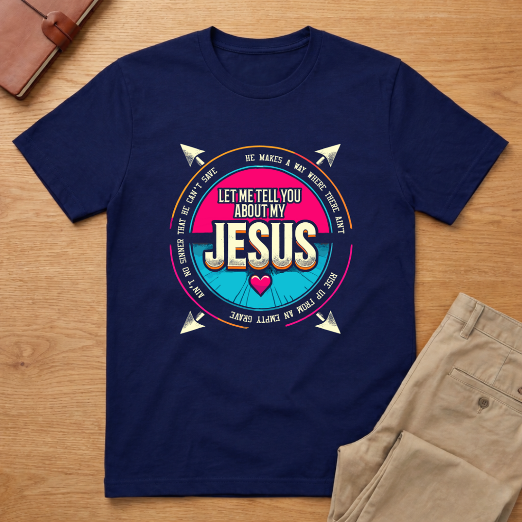 Let Me Tell You Christian About My Jesus T-shirt