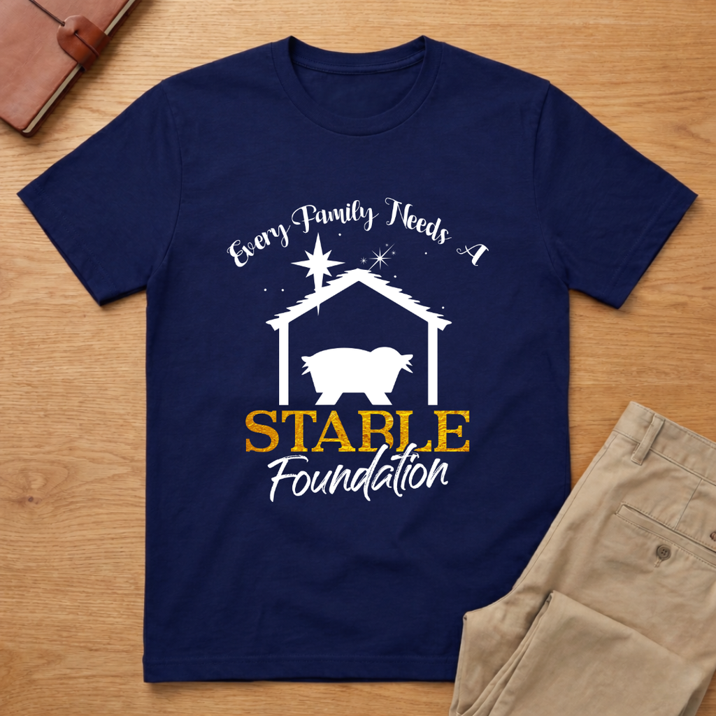 Every Family Stable Foundation Christmas T-shirt