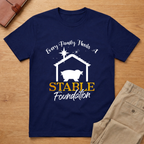 Every Family Stable Foundation Christmas T-shirt