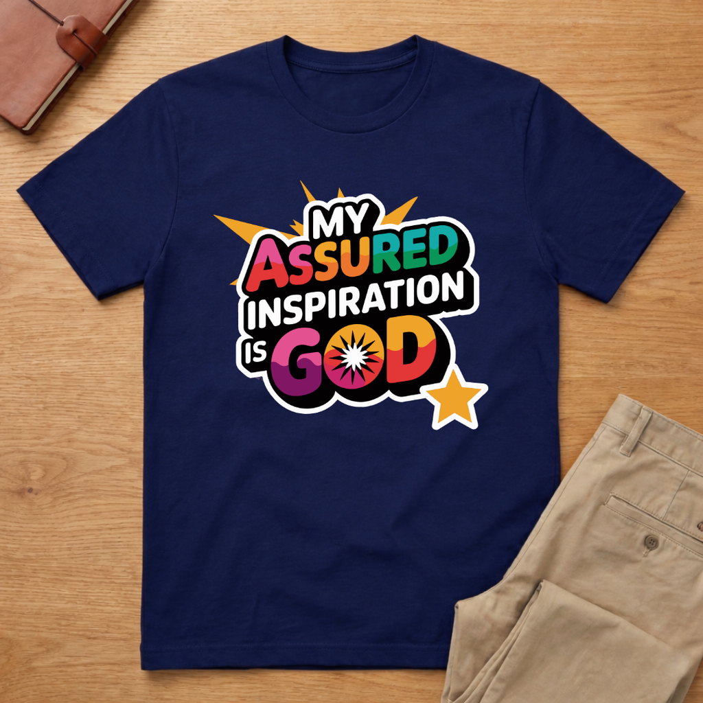 My A.I. Is God Assured Inspiration T-shirt