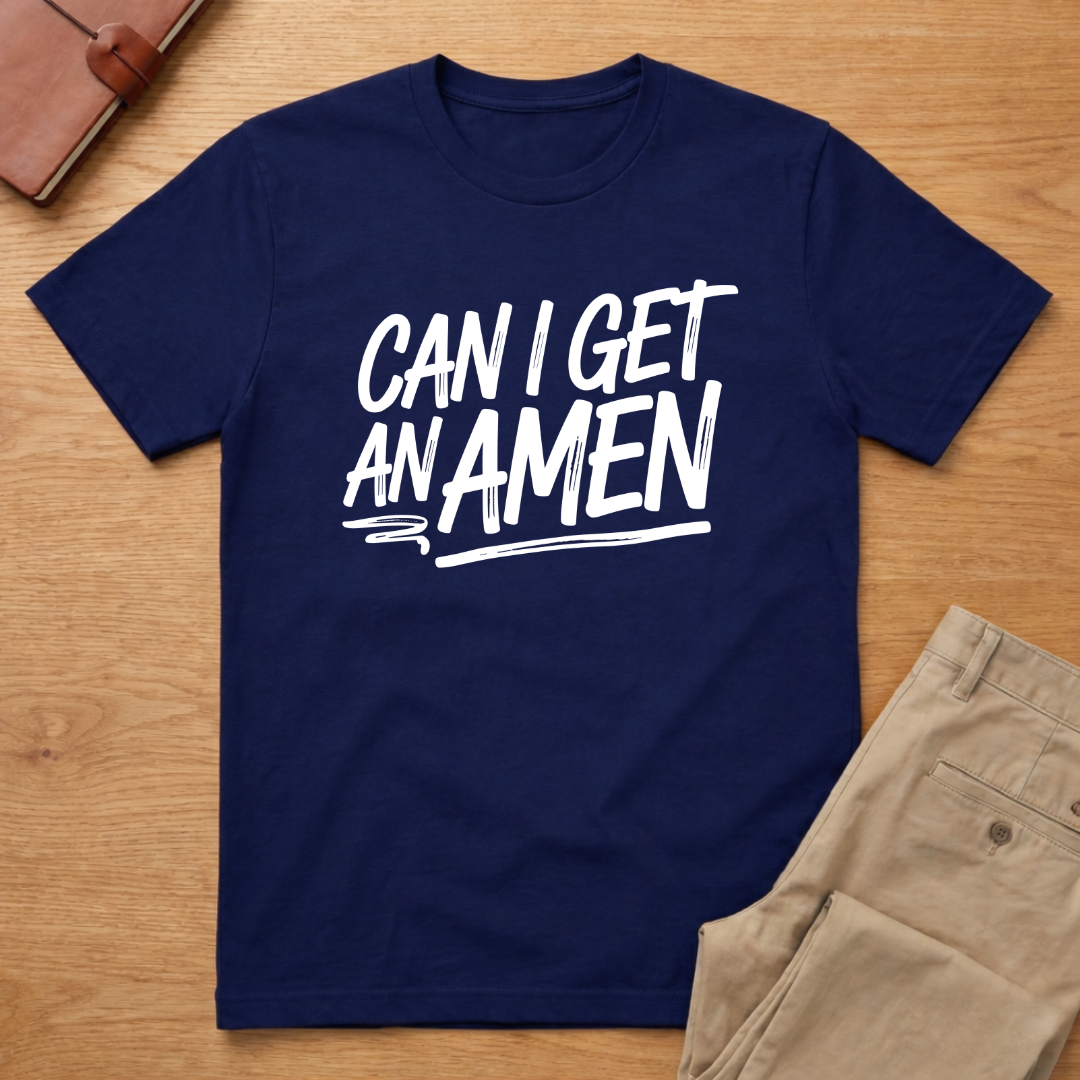 Funny Pastor Quote Sermon Saying Can I Get an Amen T-Shirt