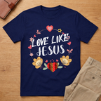 Love Like Jesus Buffalo Plaid T-Shirt