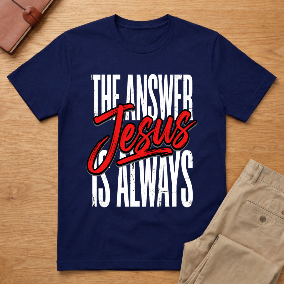 The Answer is Always Jesus T-Shirt