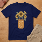 Blessed by God Sunflower T-Shirt