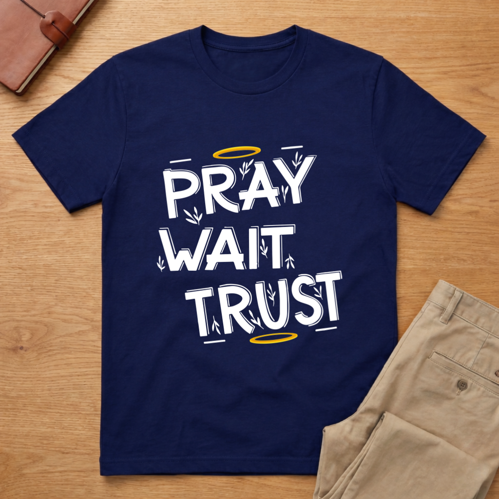 Pray Wait Trust T-Shirt