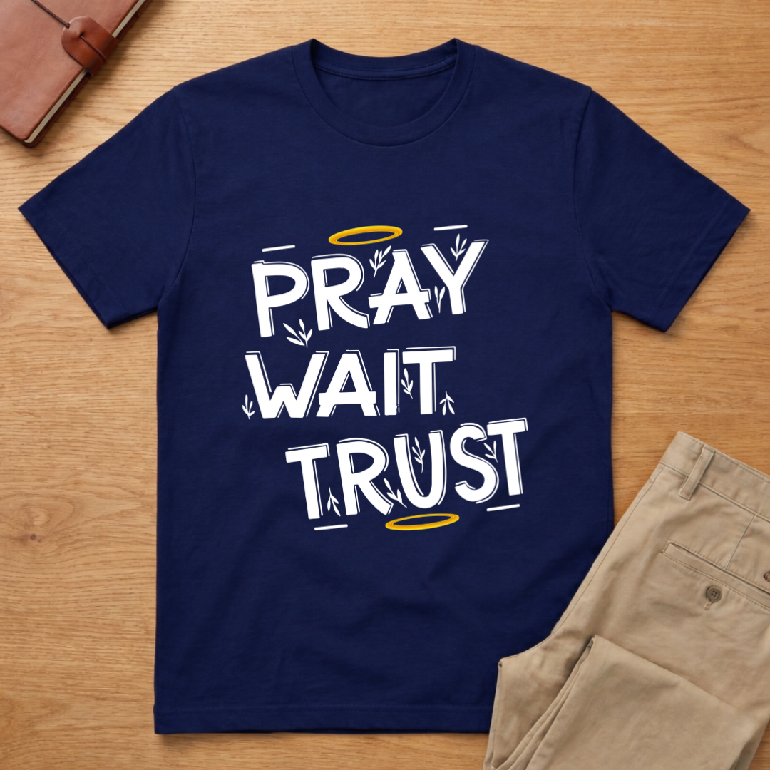 Pray Wait Trust T-Shirt