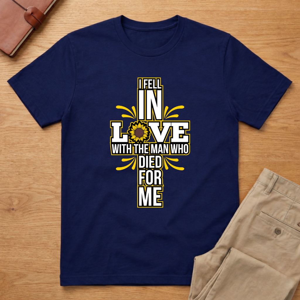I Fell In Love With The Man Who Died For Me T-shirt