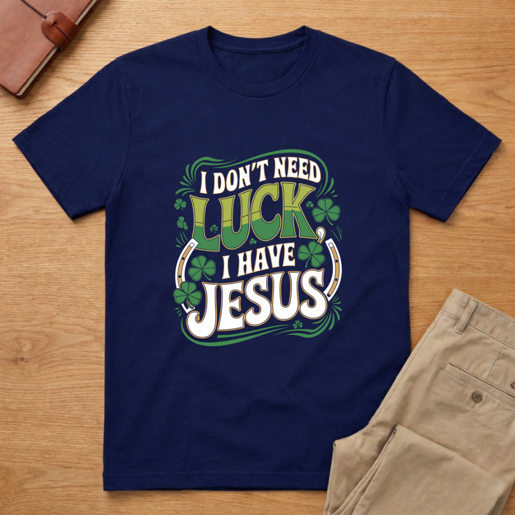 Don't Need Luck I Have Jesus St Patricks Day T-Shirt