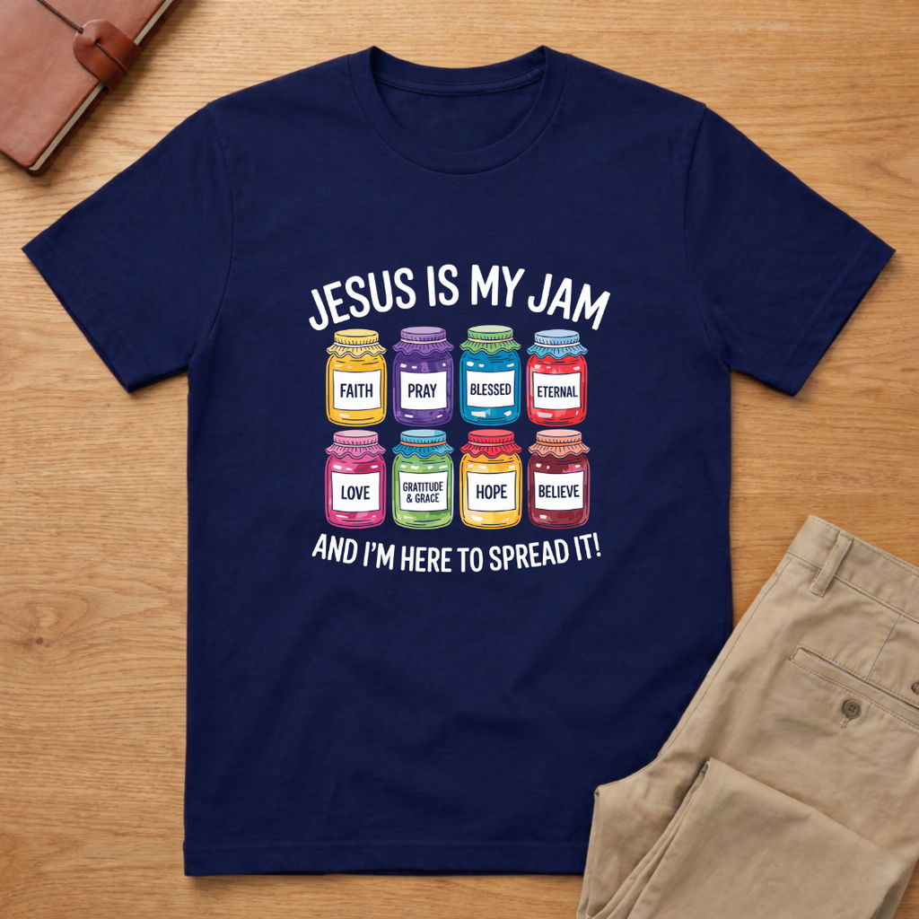 Jesus Is My Jam and I'm Here To Spread It T-shirt