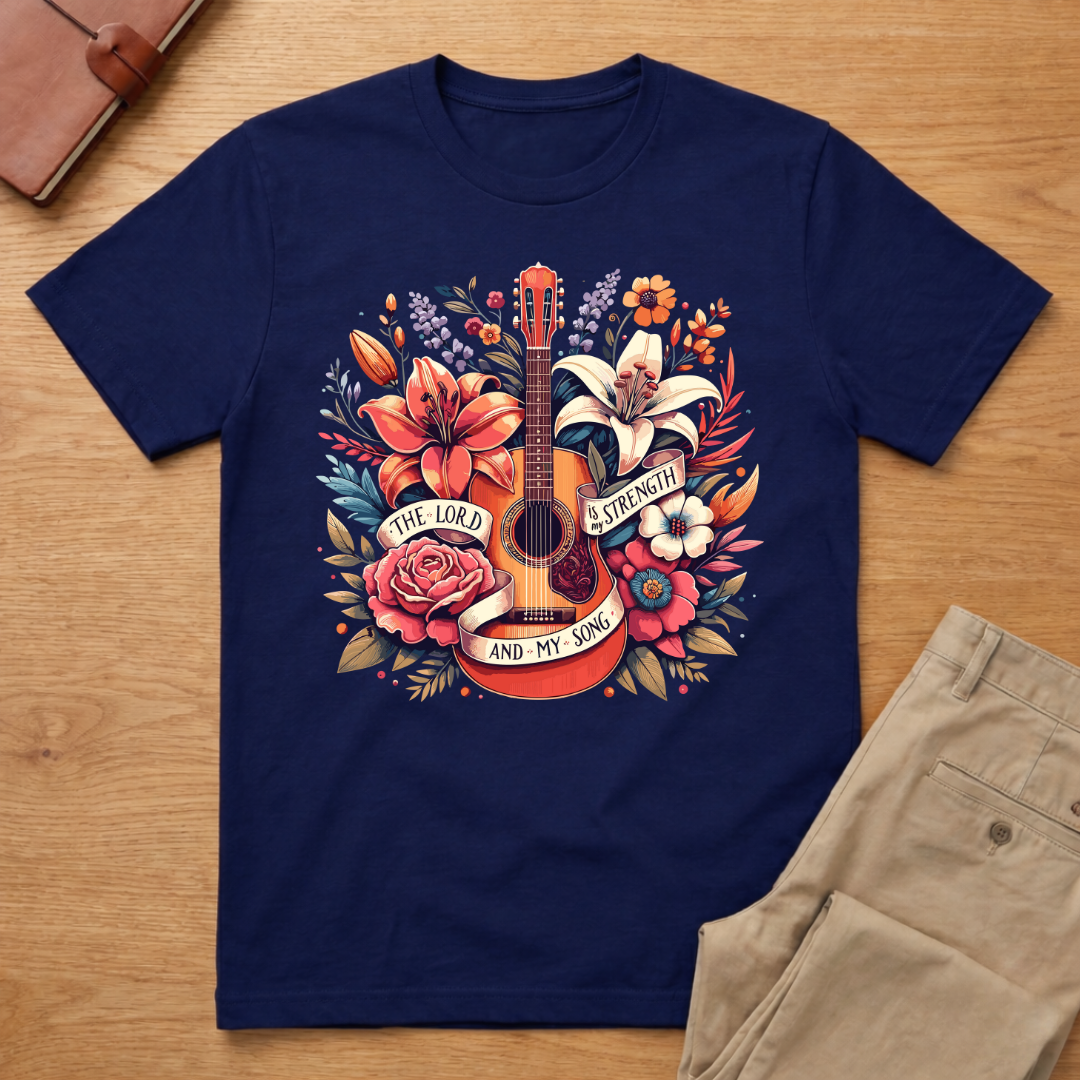 Lord Is My Strength & My Song Psalm 118:14 T-Shirt
