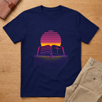 Christian Bible Sunset Retro T-Shirt