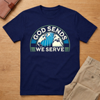 God Sends We Serve Christian Missionary Missions Trip T-shirt