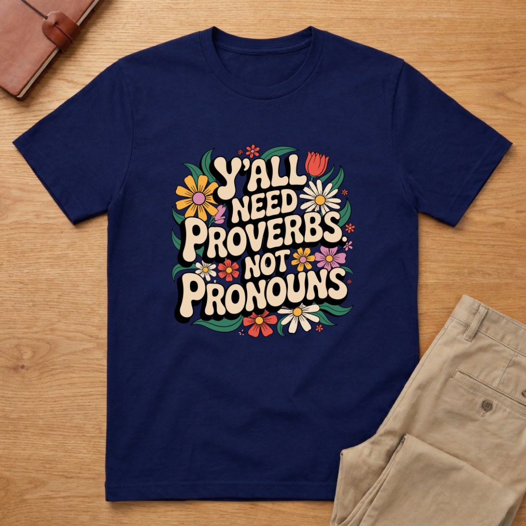 Y'all Need Proverbs Not Pronouns T-shirt