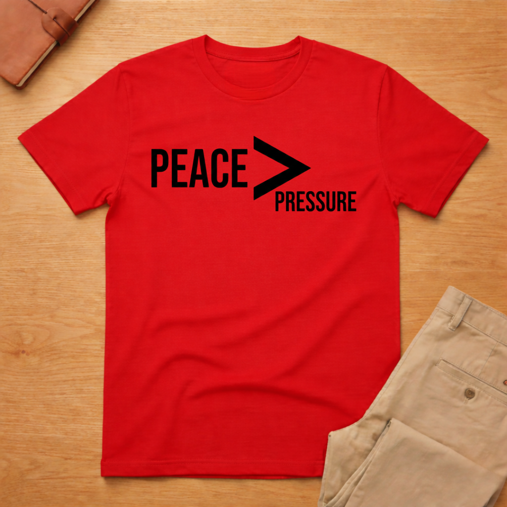 Peace is Greater Than Pressure T-Shirt