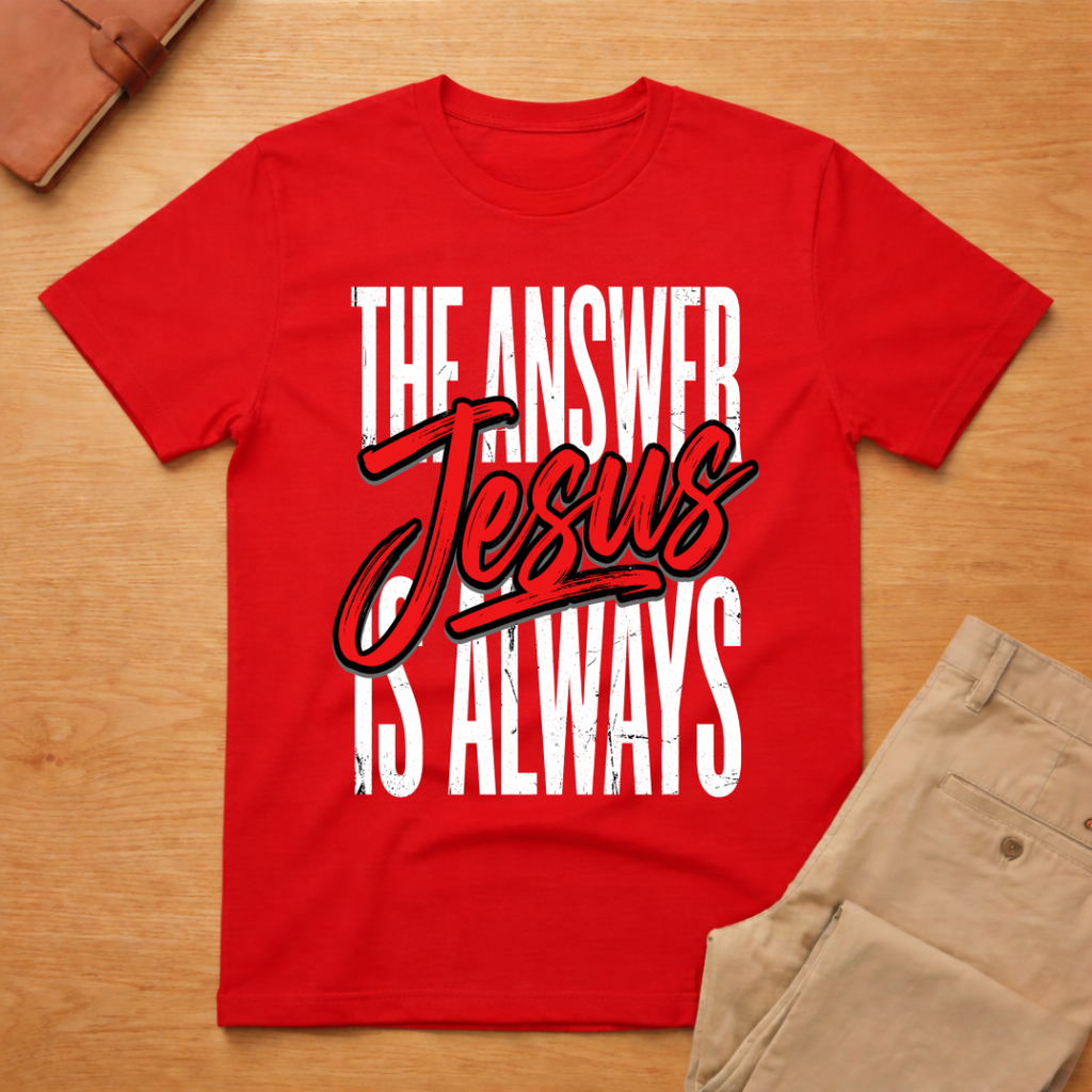 The Answer is Always Jesus T-Shirt