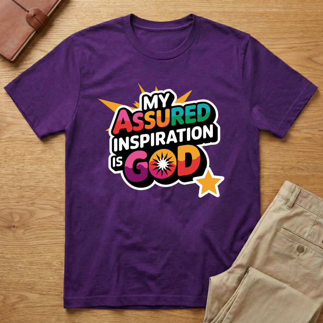 My A.I. Is God Assured Inspiration T-shirt