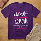 Raising Arrows Christian Homeschool Psalms 127:3-5 T-Shirt