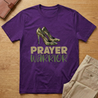 Prayer Warrior Camo Heels T-Shirt