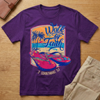 Walk by Faith Flip Flop 2 Corinthians 5:7 T-Shirt