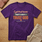 Trust Issues Trust God Proverbs T-Shirt