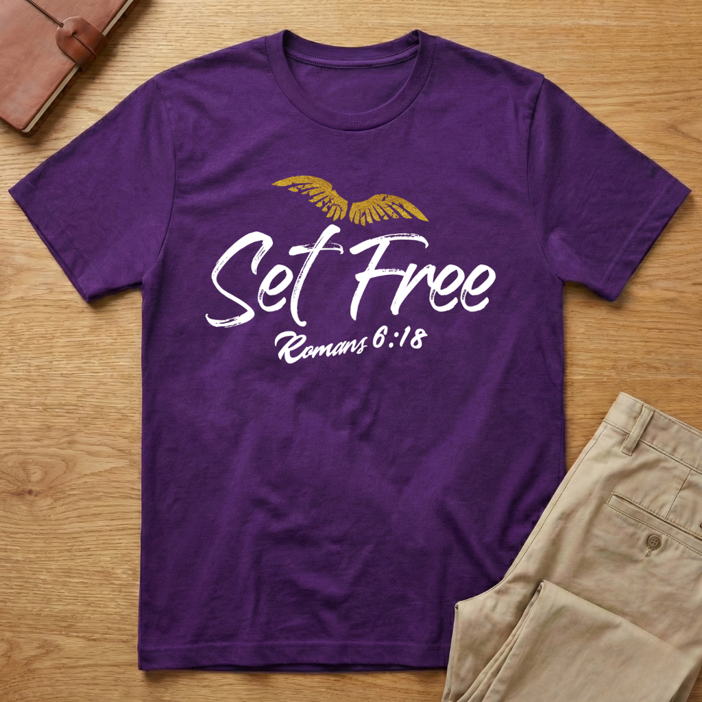 Set Free - Romans 6:18 T-Shirt