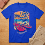 Walk by Faith Flip Flop 2 Corinthians 5:7 T-Shirt