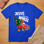 Jesus Christ Take the Wheel Christmas T-Shirt