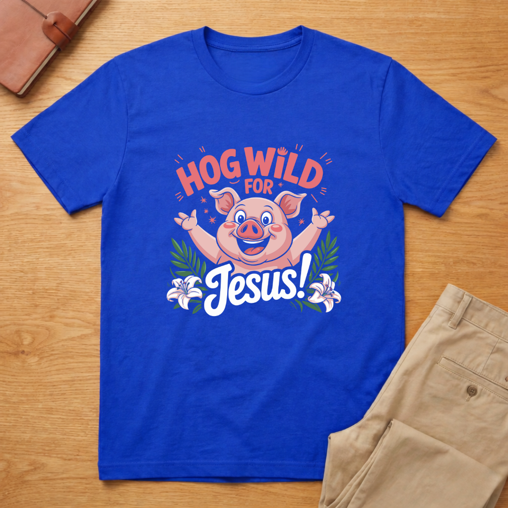 Hog Wild for Jesus T-shirt