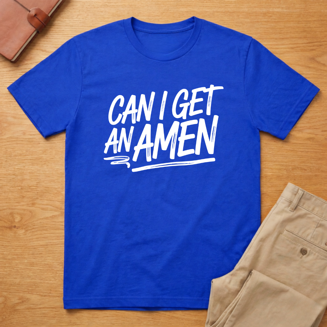 Funny Pastor Quote Sermon Saying Can I Get an Amen T-Shirt