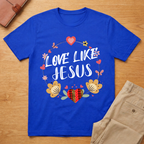 Love Like Jesus Buffalo Plaid T-Shirt
