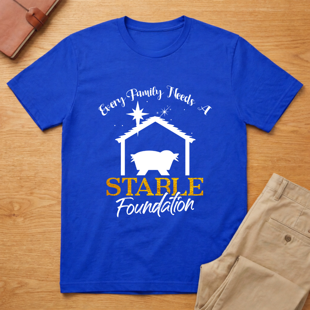 Every Family Stable Foundation Christmas T-shirt