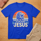 There is Power in Name Jesus Lion T-Shirt