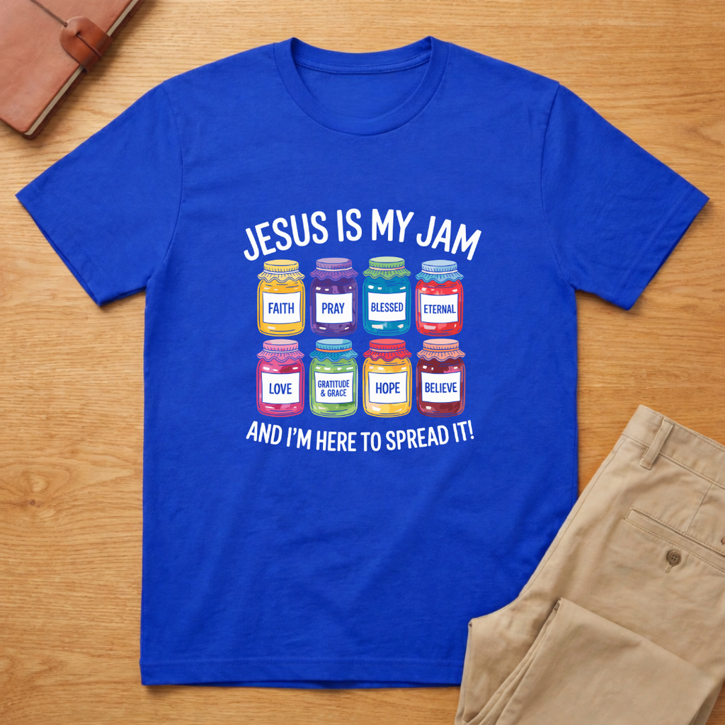 Jesus Is My Jam and I'm Here To Spread It T-shirt