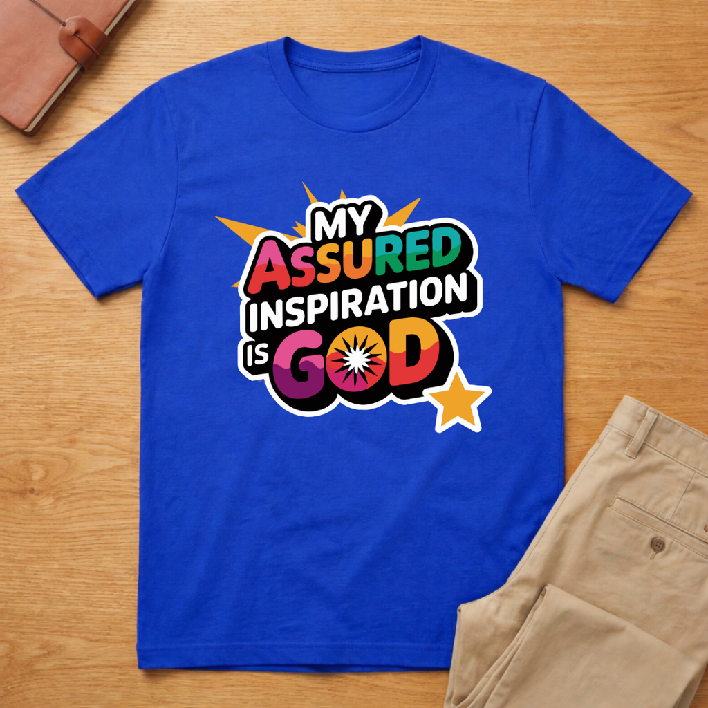 My A.I. Is God Assured Inspiration T-shirt